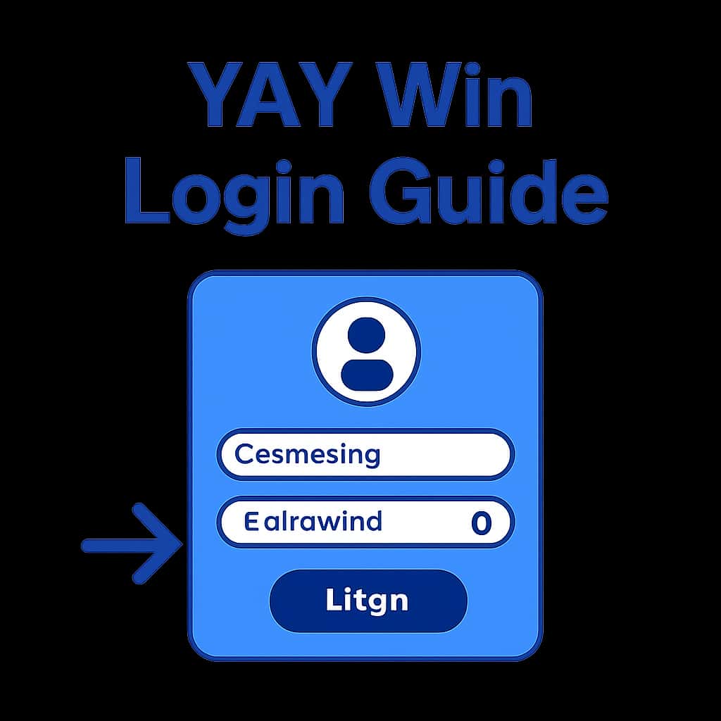 An educational diagram about the YAY Win login process.