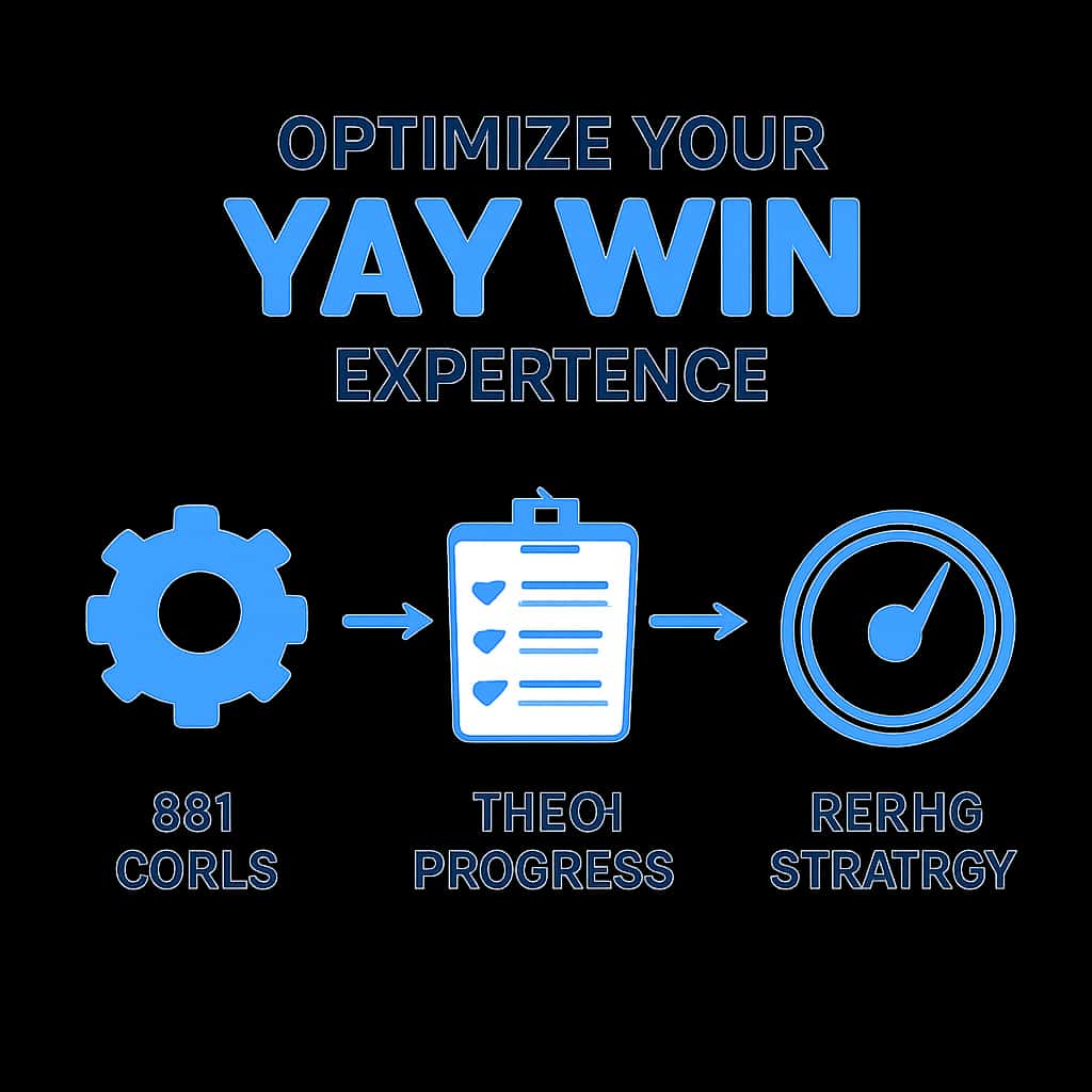 An educational diagram about optimizing YAY Win.